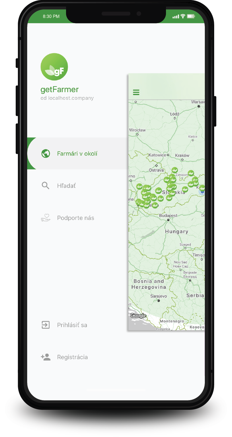 getFarmer ukážka